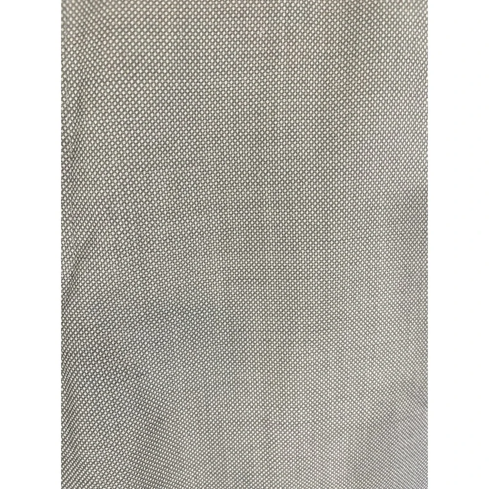 Linea Naturale Luxe Dress Pants Mens 35x26 Gray-Green 100% Wool Made in Italy